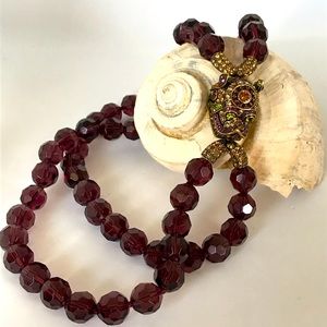 Heidi Daus Glittering Guardian Fu Dog Necklace